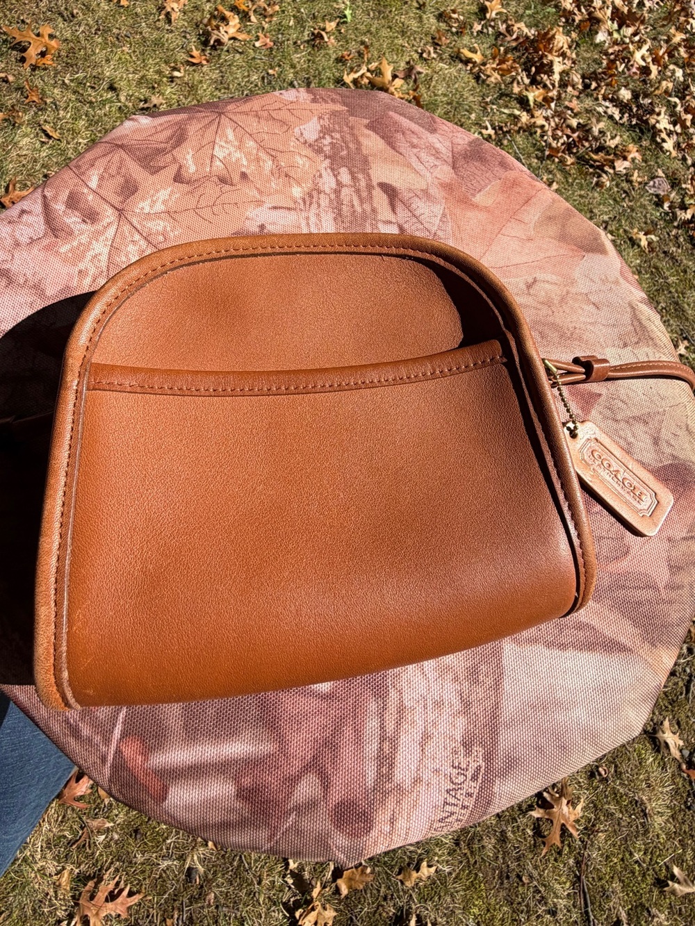 Vintage Coach Abbie Zip Crossbody L70-9017